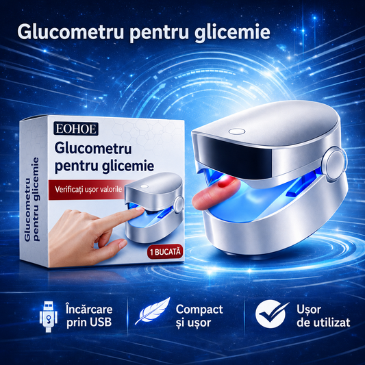 Monitor glicemie fără înțepături – rapid, simplu și precis